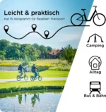 Zündapp ZF20 Speed Folder 20 Zoll Klapprad Faltrad Stadtrad Fahrrad faltbar Klappfahrrad StVZO – Bild 2