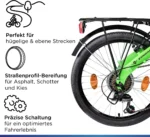 Zündapp ZF20 Speed Folder 20 Zoll Klapprad Faltrad Stadtrad Fahrrad faltbar Klappfahrrad StVZO – Bild 6
