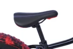 WYNN Fatbike 24 Zoll FAT1.0 schwarz-rot Rahmenhöhe 30 cm Kinder 7 Gänge mech. Scheibenbremse – Bild 5