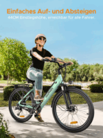 HillMiles E Bike, City E-Bike & E-Hollandrad mit 36V 13Ah Akku bis zu 80-100km, SHIMANO 7-Gang, 250W Motor&25km/h, MileCity1 – Bild 10