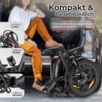 203.0Zoll LCD Fat Faltbar E- Bike E-Mountainbike Elektrofahrrad 20Ah Bis 120Km SHIMANO 7 25kmh E Klapprad , Elektrofahrrad E-Hollandräder – Bild 11