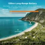 ENGWE E Bike mit APP, ebike 48V 13.5Ah Akku bis 135km, Drehmomentsensor & hydraulische Bremsen, 20  3.0 Reifen, 2 Stunden aufgeladen – Bild 6