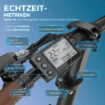 E-Bike für Erwachsene 26 36V 13Ah für Lange Reichweite bis 80KM, Elektrofahrrad 250W, 7 Gang E-Mountainbike LCD Anzeige City E-Bikes & E-Hollandräder – Bild 4