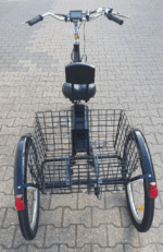 Elektro Therapierad Gleichgewichtsproblem Lösung 24 Zoll ElektroDreirad Klapprad Rucklehne PEDELEC 250W bis 25km/h – Bild 7