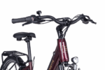SAXONETTE Comfort plus5.0 , ebike , 418 Wh Intube-Akku große Reichweite für den Alltag, E-Bike, Elektrofahrrad (Ramenhöhe 45 , burgundy) – Bild 4