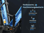 20.8Ah 20 Zoll ebike E-Bike City E-Bikes & E-Hollandräder Elektrofahrrad Tire für Schnee, Stadt, Strand 90KM Reichweite & 150KG Belastung E-Klapprad – Bild 12