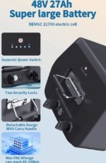 E-Bike Longtail Cargo-E-Bike Elektro-Lastenfahrrad fürfür eine große Familie 27Ah 25km/h Elektrofahrrad Herren Frauen – Bild 8