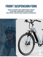 E-Bike für Herren Damen, 27.5 Zoll Elektrofahrrad City E-Bikes & E-Hollandräder mit 22.5AH Akku, Citybike bis zu 140KM Elektrofahrräder LCD & APP – Bild 10