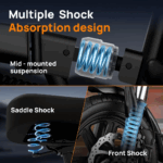 14 Zoll E-Bike Klappräder E-Bikes 250W, 25km/h, 60 km Reichweite, 36V/7.5Ah AKKU Elektrofahrrad Klappbar E-Bike City E-Bikes & E-Hollandräder Faltbar – Bild 9