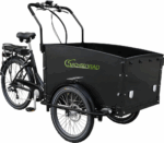 SachsenRAD E-Lastenrad T1 Grand Trunk, Flexible Transportbox mit Versteckter,Abschließbarer Box mit LCD Display und StVZO-Zugelassung, Kindertransport – Bild 3