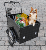 SachsenRAD E-Lastenrad T1 Grand Trunk, Flexible Transportbox mit Versteckter,Abschließbarer Box mit LCD Display und StVZO-Zugelassung, Kindertransport – Bild 8