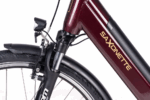 SAXONETTE Comfort plus5.0 , ebike , 418 Wh Intube-Akku große Reichweite für den Alltag, E-Bike, Elektrofahrrad (Ramenhöhe 45 , burgundy) – Bild 6