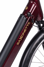 SAXONETTE Comfort plus5.0 , ebike , 418 Wh Intube-Akku große Reichweite für den Alltag, E-Bike, Elektrofahrrad (Ramenhöhe 45 , burgundy) – Bild 7