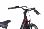 SAXONETTE Comfort plus5.0 , ebike , 418 Wh Intube-Akku große Reichweite für den Alltag, E-Bike, Elektrofahrrad (Ramenhöhe 45 , burgundy) – Bild 3