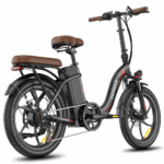 2025 20×3.0Zoll 22.5AH E-Bike Klappräder Elektrofahrrad Pedelec, elektrisches Faltrad 7-Gang City E-Bikes & E-Hollandräder 25 km/h Wasserdicht Schwarz – Bild 3