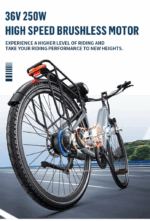 E-Bike für Herren Damen, 27.5 Zoll Elektrofahrrad City E-Bikes & E-Hollandräder mit 22.5AH Akku, Citybike bis zu 140KM Elektrofahrräder LCD & APP – Bild 12