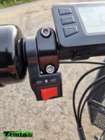 Elektro Dreirad Trike 3 Gang, Tiefeinstieg 20 Zoll schwarz, Fahrfertig, inkl. Kettenschloss und Rückspiegel – Bild 3