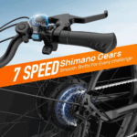 E-Bike für Erwachsene 26 36V 13Ah für Lange Reichweite bis 80KM, Elektrofahrrad 250W, 7 Gang E-Mountainbike LCD Anzeige City E-Bikes & E-Hollandräder – Bild 13