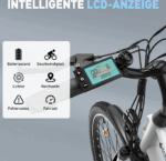 HITWAY E-Bike 28 Zoll Elektrofahrrad, Pedelec 36V/13Ah 468 Wh, MTB,7 Gang, 25km/h, Heckmotor, Kettenschaltung, LCD Display, E-Citybike Damen Herren – Bild 3