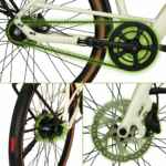 SachsenRAD Urban City E-Bike C3V Roma, mit Riemenantrieb Drehmomentsensor, Ultraleicht 16kg, 28 Zoll Citybike Lenker vollintegriertes, Elektrorad – Bild 7