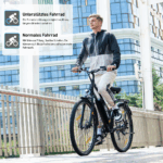 HITWAY E-Bike 28 Zoll Elektrofahrrad, Pedelec 36V/13Ah 468 Wh, MTB,7 Gang, 25km/h, Heckmotor, Kettenschaltung, LCD Display, E-Citybike Damen Herren – Bild 5