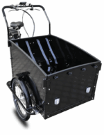 SachsenRAD E-Lastenrad T1, Flexible Transportbox mit Versteckter,Abschließbarer Box mit LCD Display und StVZO-Zugelassung für Kindertransport, usw – Bild 5