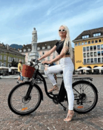 26 Zoll SmartAI E-Bike Cityräder Elektrofahrrad Akku75 km Reichweite250W Tiefeinstieg Räder Shimano 6-Gang City E-Bikes&E-Hollandräder Mit Fahrradkorb – Bild 2