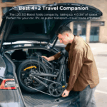 ENGWE E Bike mit APP, ebike 48V 13.5Ah Akku bis 135km, Drehmomentsensor & hydraulische Bremsen, 20  3.0 Reifen, 2 Stunden aufgeladen – Bild 3