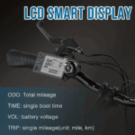 RCB E Bike RK15,Elektrofahrrad 26 Zoll mit 12Ah 36V Lithium-Akku,Elektrofahrrad für Erwachsene für Damen und Herren,7-Gäng,Reichweite bis zu 35-90Km – Bild 5